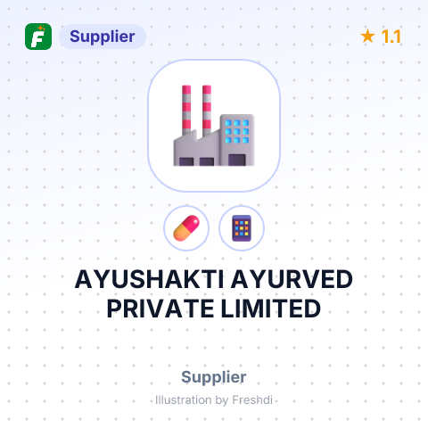 AYUSHAKTI AYURVED PRIVATE LIMITED – summary card, no photo uploaded yet
