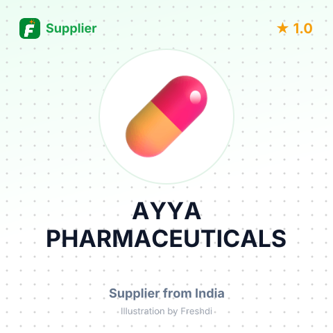 AYYA PHARMACEUTICALS – summary card, no photo uploaded yet