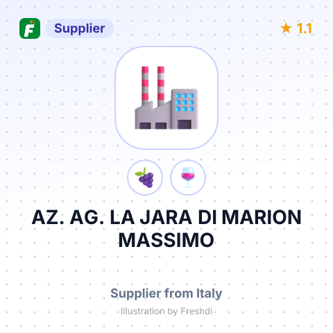 AZ. AG. LA JARA DI MARION MASSIMO – summary card, no photo uploaded yet