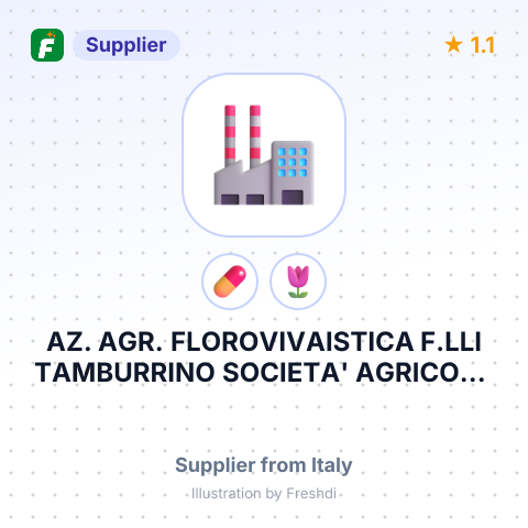 AZ. AGR. FLOROVIVAISTICA F.LLI TAMBURRINO SOCIETA' AGRICOLA ABBRE VIABILE IN AZ. AGR. FLOROVIVAISTICA F.LLI TAMBURRIN... – summary card, no photo uploaded yet