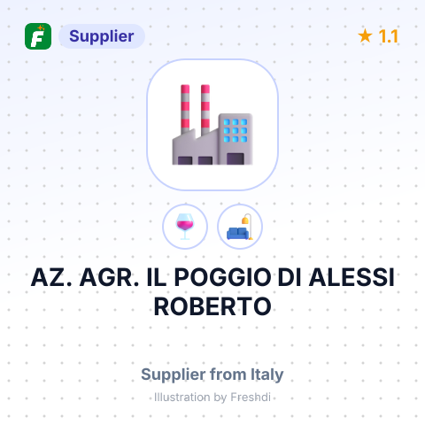 AZ. AGR. IL POGGIO DI ALESSI ROBERTO – summary card, no photo uploaded yet