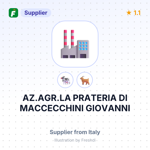 AZ.AGR.LA PRATERIA DI MACCECCHINI GIOVANNI – summary card, no photo uploaded yet