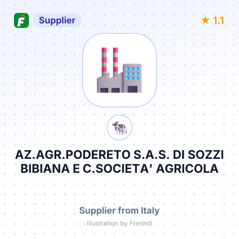 AZ.AGR.PODERETO S.A.S. DI SOZZI BIBIANA E C.SOCIETA' AGRICOLA – summary card, no photo uploaded yet