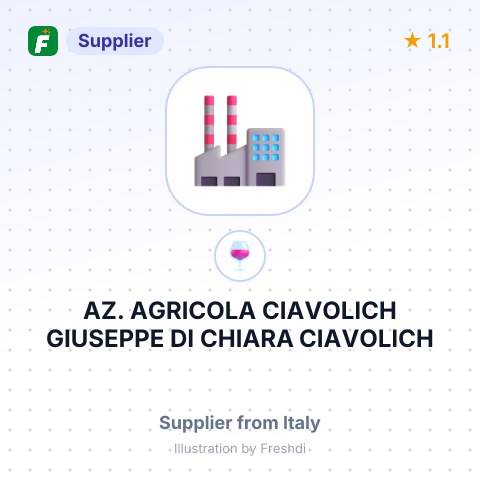 AZ. AGRICOLA CIAVOLICH GIUSEPPE DI CHIARA CIAVOLICH – summary card, no photo uploaded yet