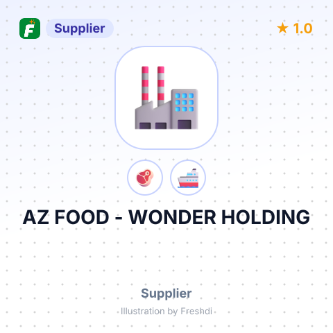 AZ FOOD - WONDER HOLDING – summary card, no photo uploaded yet