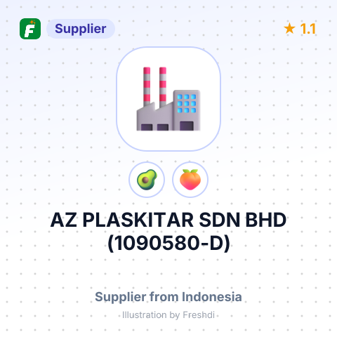 AZ PLASKITAR SDN BHD (1090580-D) – summary card, no photo uploaded yet