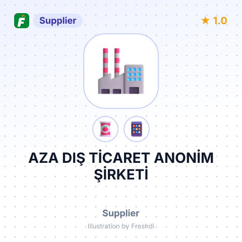 AZA DIŞ TİCARET ANONİM ŞİRKETİ – summary card, no photo uploaded yet