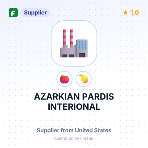 AZARKIAN PARDIS INTERIONAL – summary card, no photo uploaded yet