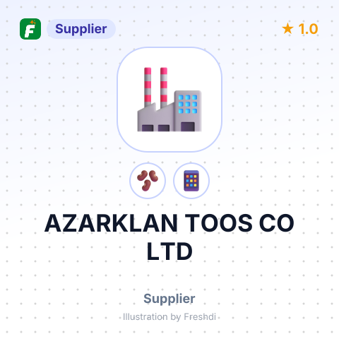 AZARKLAN TOOS CO LTD – summary card, no photo uploaded yet
