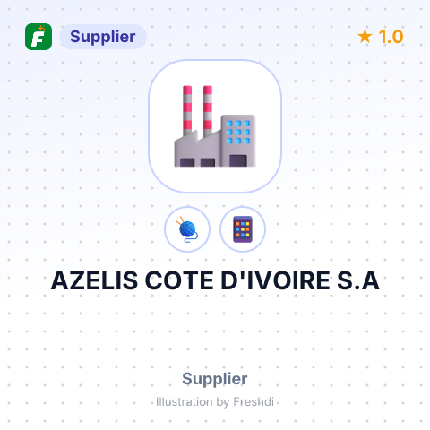 AZELIS COTE D'IVOIRE S.A – summary card, no photo uploaded yet