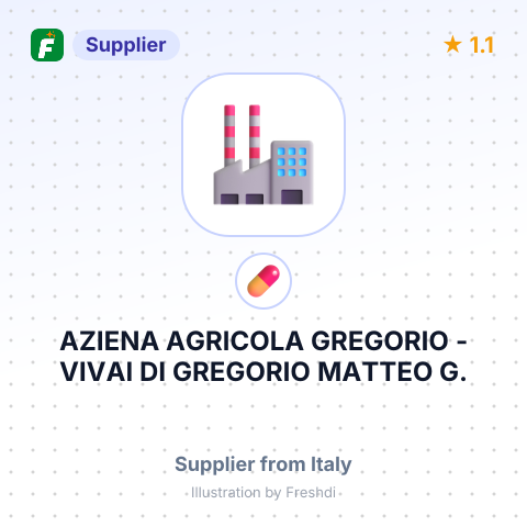 AZIENA AGRICOLA GREGORIO - VIVAI DI GREGORIO MATTEO G. – summary card, no photo uploaded yet