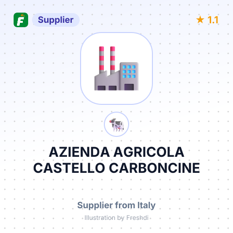 AZIENDA AGRICOLA CASTELLO CARBONCINE – summary card, no photo uploaded yet