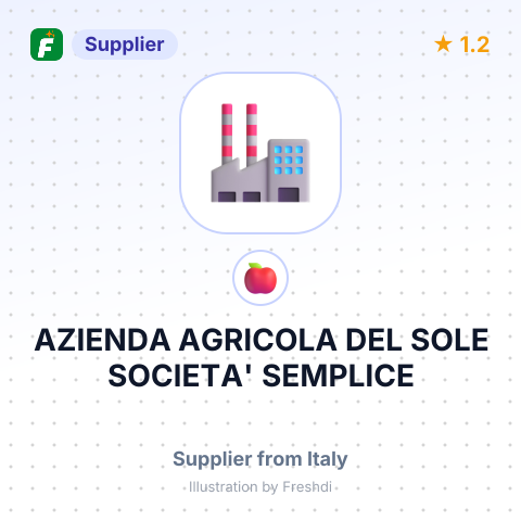 AZIENDA AGRICOLA DEL SOLE SOCIETA' SEMPLICE – summary card, no photo uploaded yet