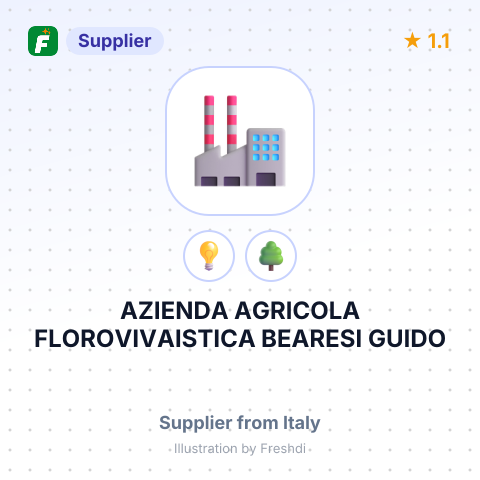 AZIENDA AGRICOLA FLOROVIVAISTICA BEARESI GUIDO – summary card, no photo uploaded yet