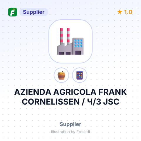 AZIENDA AGRICOLA FRANK CORNELISSEN / Ч/З JSC – summary card, no photo uploaded yet