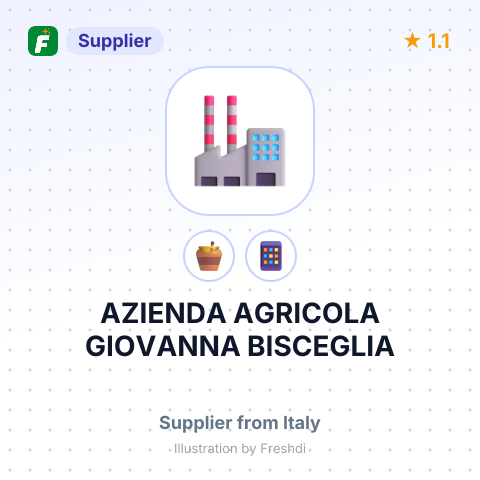 AZIENDA AGRICOLA GIOVANNA BISCEGLIA – summary card, no photo uploaded yet