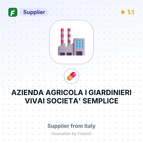 AZIENDA AGRICOLA I GIARDINIERI VIVAI SOCIETA' SEMPLICE – summary card, no photo uploaded yet