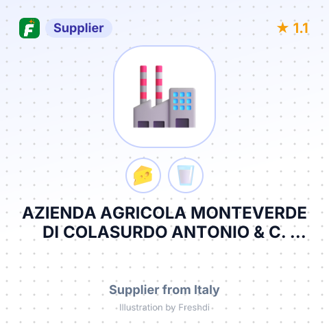 AZIENDA AGRICOLA MONTEVERDE DI COLASURDO ANTONIO & C. (S.A.S.) – summary card, no photo uploaded yet