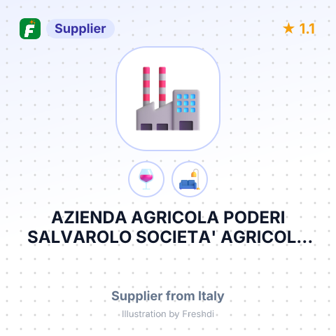 AZIENDA AGRICOLA PODERI SALVAROLO SOCIETA' AGRICOLA SEMPLICE – summary card, no photo uploaded yet