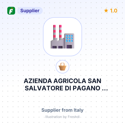 AZIENDA AGRICOLA SAN SALVATORE DI PAGANO GIUSEPPECONTRADA ZERILLI STIO CENTRO 2 84075 STIO SA ITALY – summary card, no photo uploaded yet