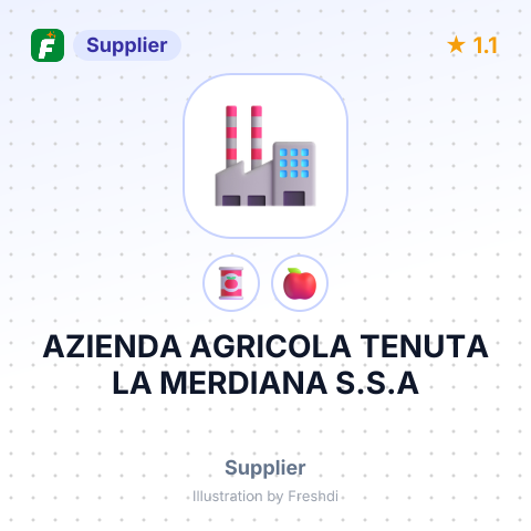 AZIENDA AGRICOLA TENUTA LA MERDIANA S.S.A – summary card, no photo uploaded yet