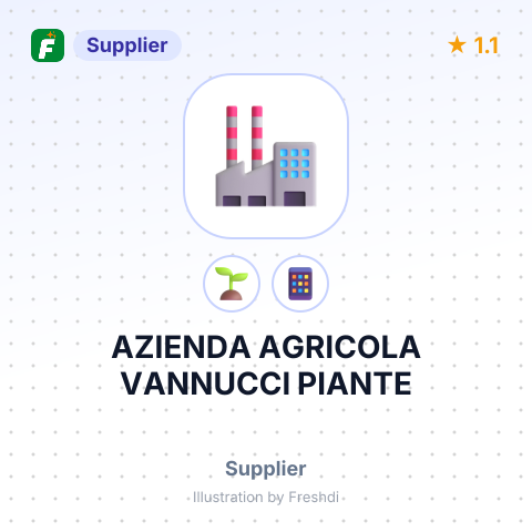AZIENDA AGRICOLA VANNUCCI PIANTE – summary card, no photo uploaded yet