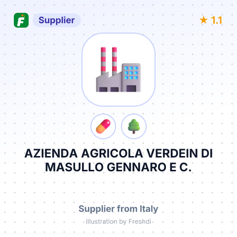 AZIENDA AGRICOLA VERDEIN DI MASULLO GENNARO E C. – summary card, no photo uploaded yet