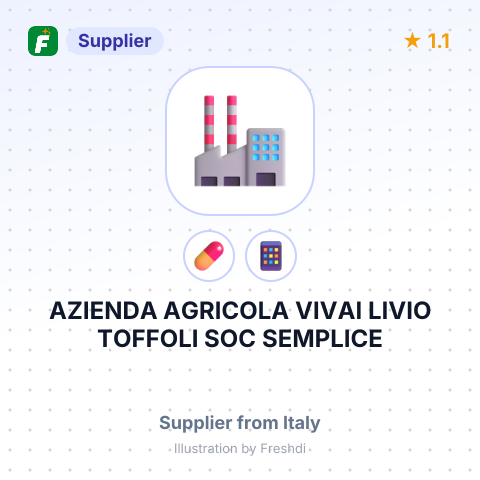 AZIENDA AGRICOLA VIVAI LIVIO TOFFOLI SOC SEMPLICE – summary card, no photo uploaded yet