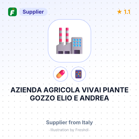 AZIENDA AGRICOLA VIVAI PIANTE GOZZO ELIO E ANDREA – summary card, no photo uploaded yet