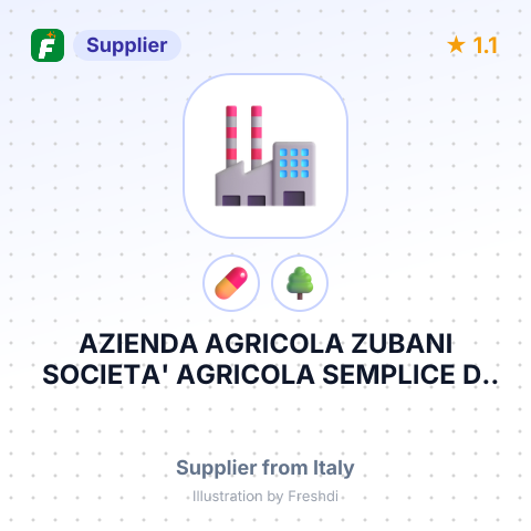 AZIENDA AGRICOLA ZUBANI SOCIETA' AGRICOLA SEMPLICE DI ZUBANI FEDERICO, PAOLO E C. – summary card, no photo uploaded yet