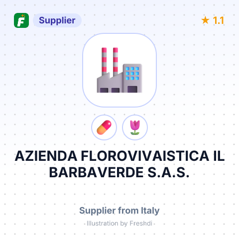AZIENDA FLOROVIVAISTICA IL BARBAVERDE S.A.S. – summary card, no photo uploaded yet