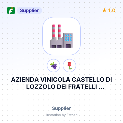 AZIENDA VINICOLA CASTELLO DI LOZZOLO DEI FRATELLI BERTELETTI S.R.L – summary card, no photo uploaded yet