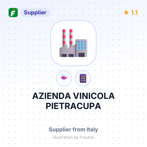 AZIENDA VINICOLA PIETRACUPA – summary card, no photo uploaded yet