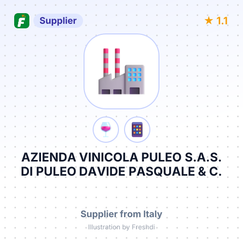 AZIENDA VINICOLA PULEO S.A.S. DI PULEO DAVIDE PASQUALE & C. – summary card, no photo uploaded yet