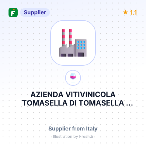 AZIENDA VITIVINICOLA TOMASELLA DI TOMASELLA MAURO – summary card, no photo uploaded yet