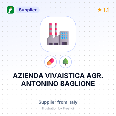 AZIENDA VIVAISTICA AGR. ANTONINO BAGLIONE – summary card, no photo uploaded yet