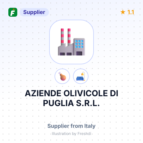 AZIENDE OLIVICOLE DI PUGLIA S.R.L. – summary card, no photo uploaded yet