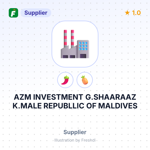AZM INVESTMENT G.SHAARAAZ K.MALE REPUBLLIC OF MALDIVES – summary card, no photo uploaded yet