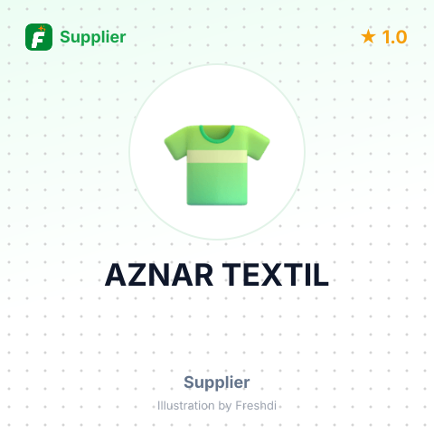 AZNAR TEXTIL – summary card, no photo uploaded yet