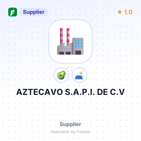 AZTECAVO S.A.P.I. DE C.V – summary card, no photo uploaded yet