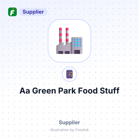 Aa Green Park Food Stuff – summary card, no photo uploaded yet