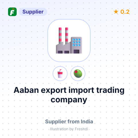 Aaban export import trading company – summary card, no photo uploaded yet