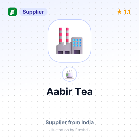 Aabir Tea  – summary card, no photo uploaded yet