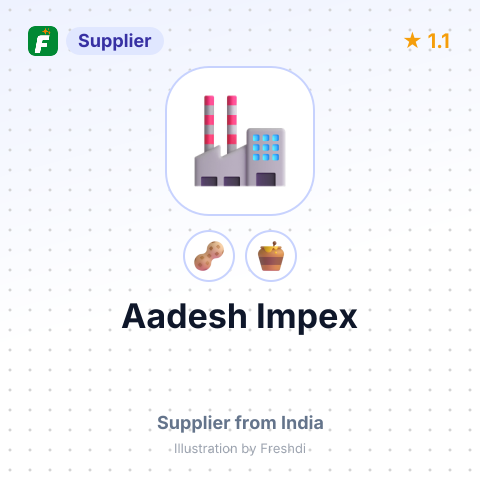 Aadesh Impex – summary card, no photo uploaded yet