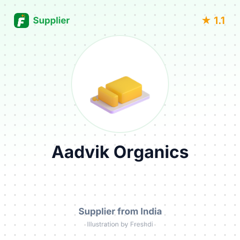 Aadvik Organics  – summary card, no photo uploaded yet