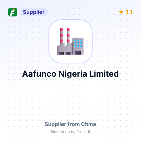 Aafunco Nigeria Limited – summary card, no photo uploaded yet