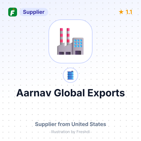 Aarnav Global Exports – summary card, no photo uploaded yet