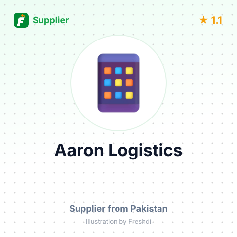 Aaron Logistics  – summary card, no photo uploaded yet