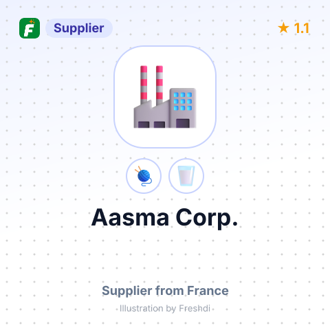 Aasma Corp.  – summary card, no photo uploaded yet