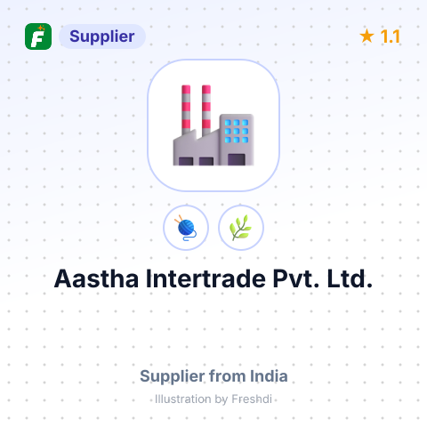 Aastha Intertrade Pvt. Ltd. – summary card, no photo uploaded yet